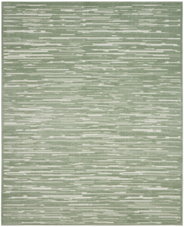 nourison care free caf04 green rug