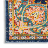 nourison passion psn22 navy multicolor rug