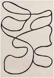 Hauteloom Eilir EILI Gray Machine Made Polypropylene Rug