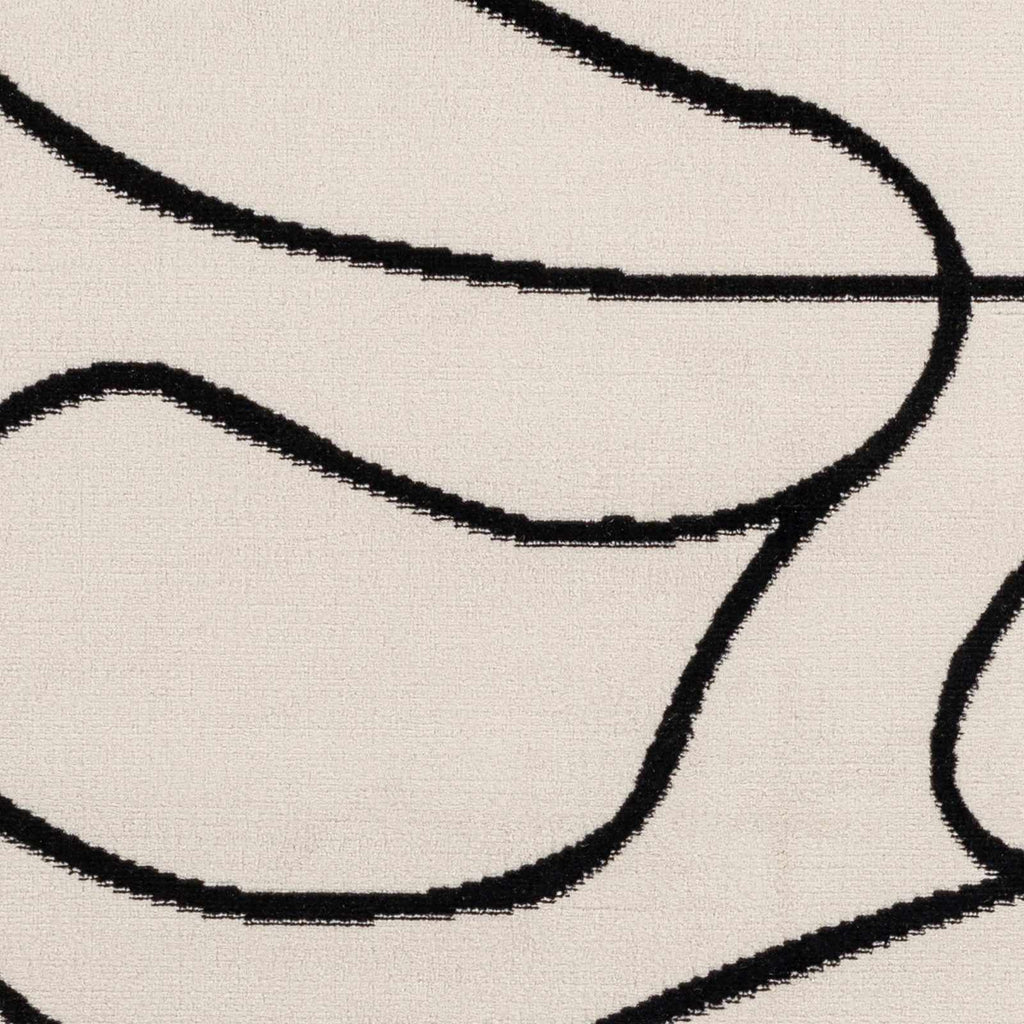 Hauteloom Eilir EILI Gray Machine Made Polypropylene Rug
