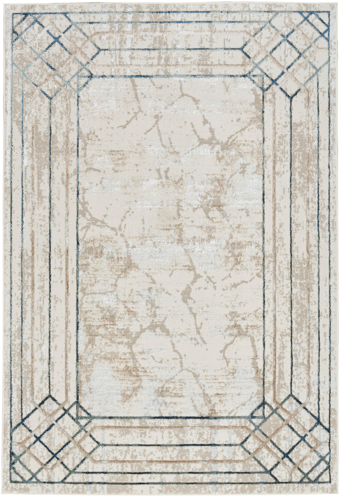 nourison glitz glz03 ivory taupe rug