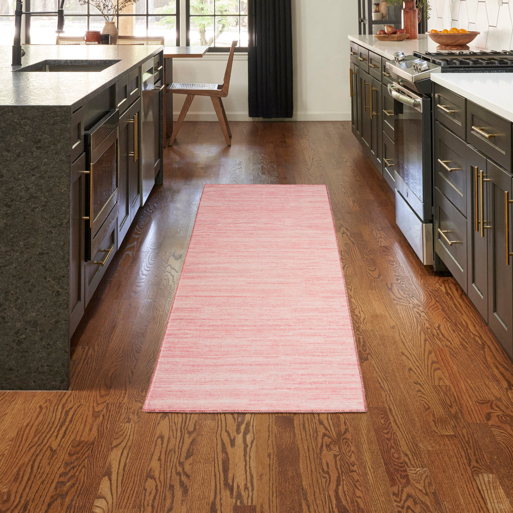 nourison washable essentials wae01 pink rug