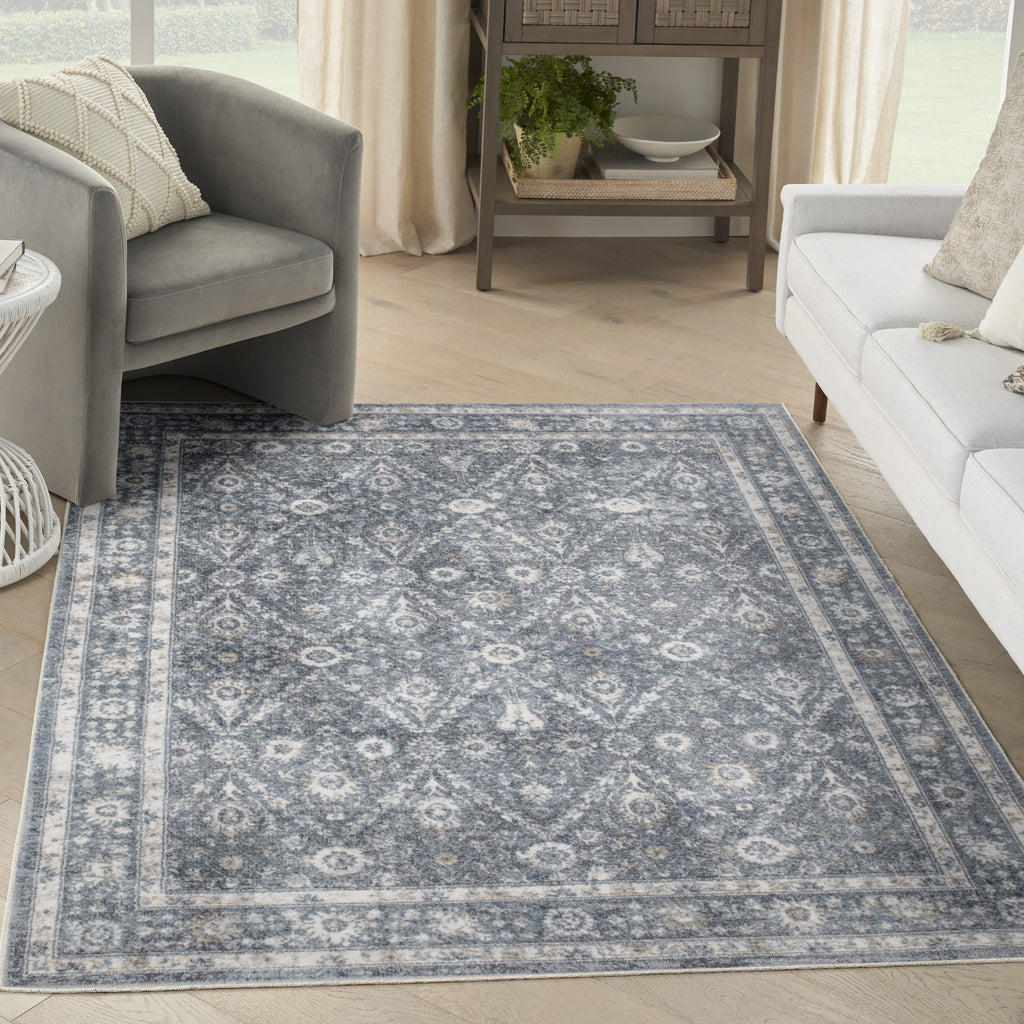 nourison astra machine washable asw16 dark blue rug