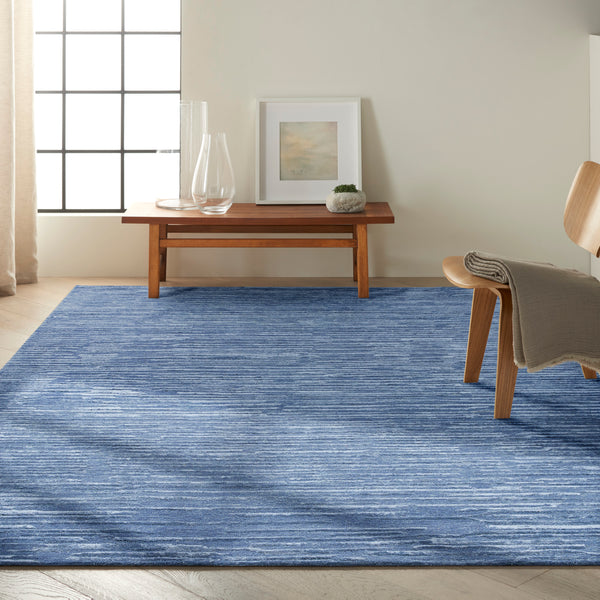 nourison ck010 linear lnr01 blue rug