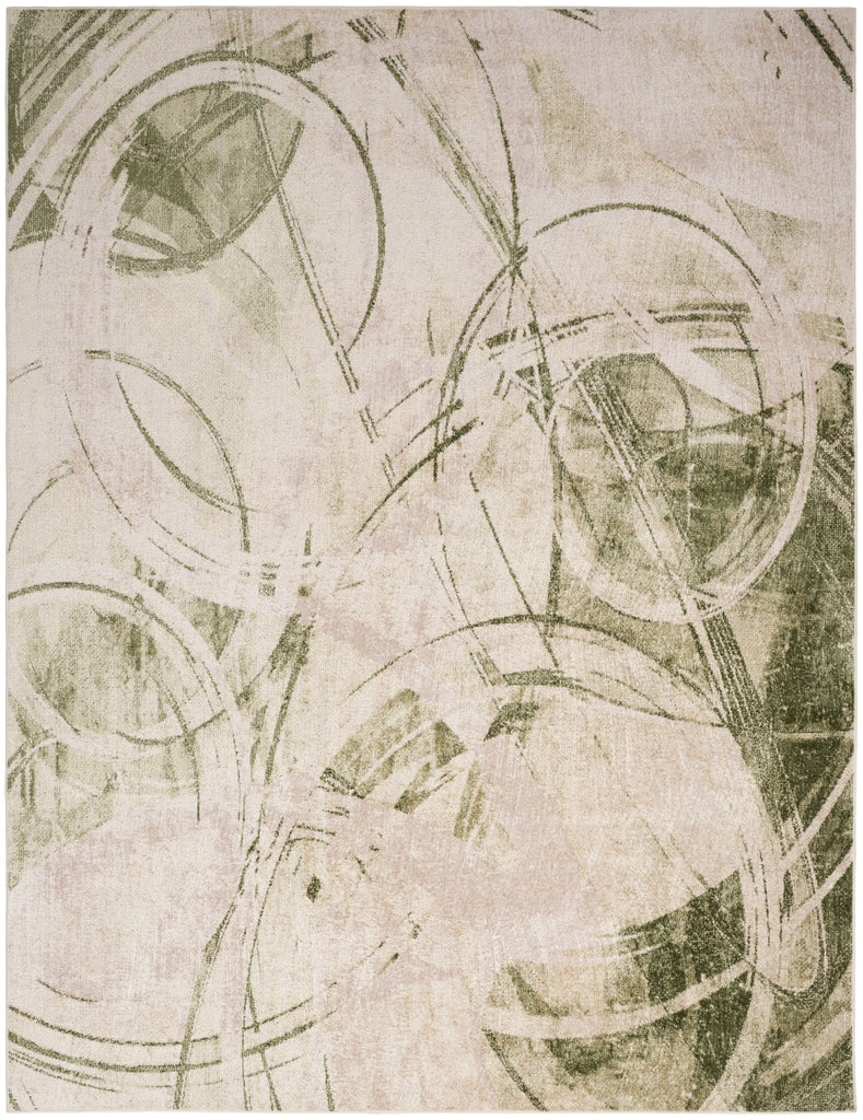 nourison astra machine washable asw14 beige green rug