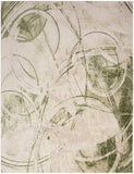 nourison astra machine washable asw14 beige green rug