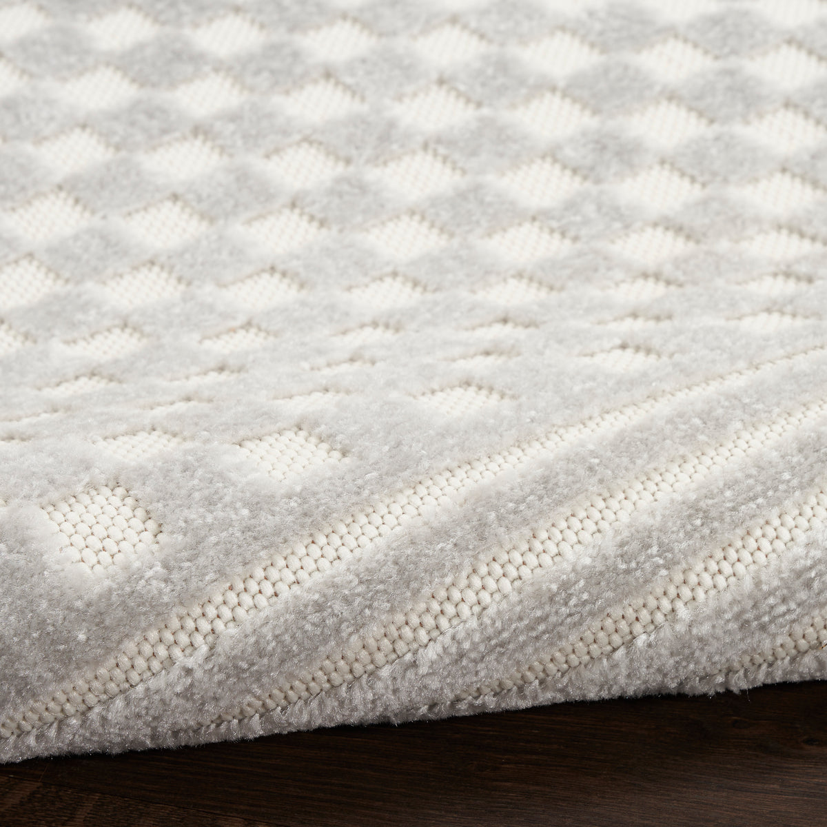 nourison care free caf02 light grey rug