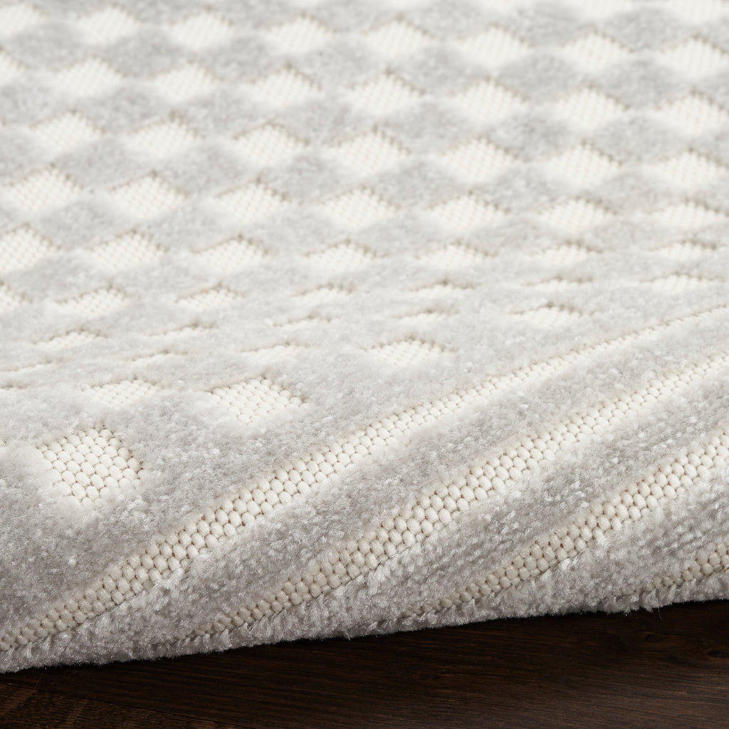 nourison care free caf02 light grey rug