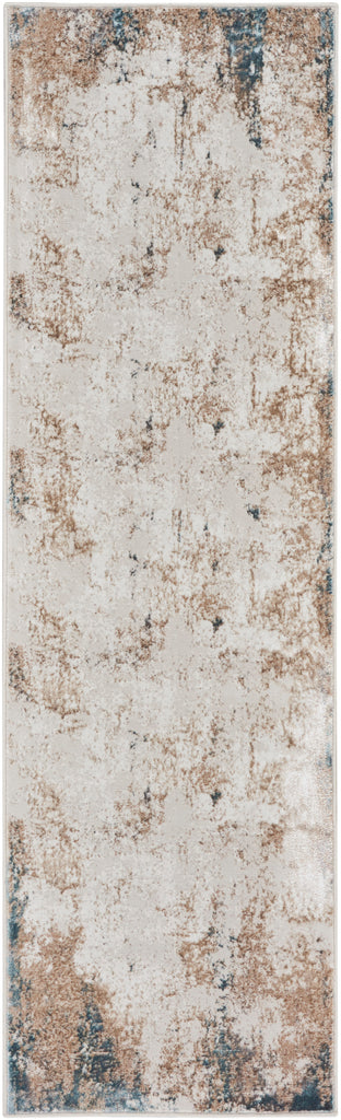 nourison glitz glz06 taupe multi rug