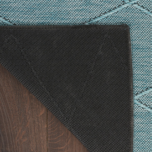 nourison washable solutions wsl01 aqua rug