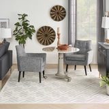 nourison versatile nrv01 ivory white rug