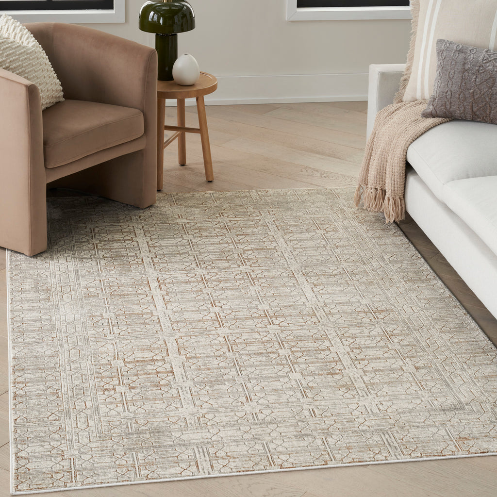 nourison desire dsr07 ivory beige rug