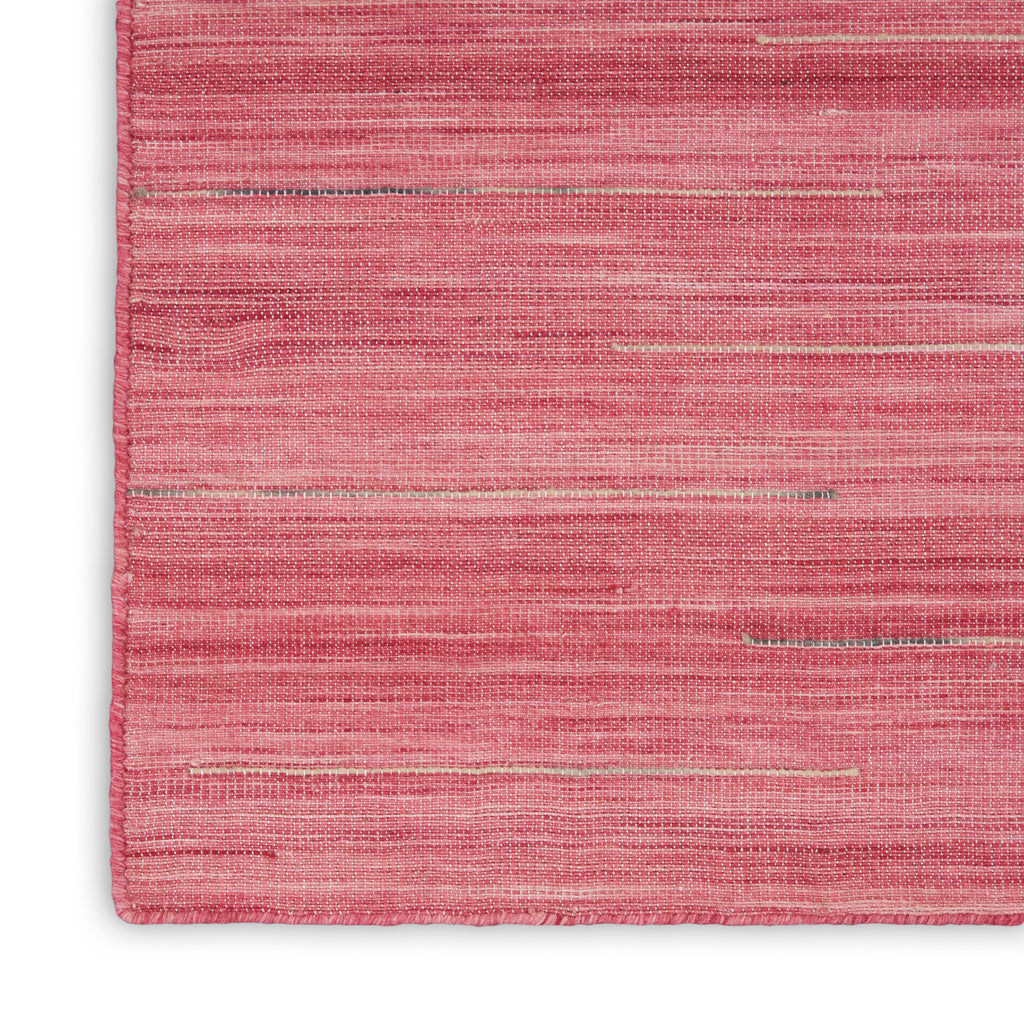 nourison interweave iwv01 rose rug