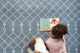 nourison astra machine washable asw10 blue rug