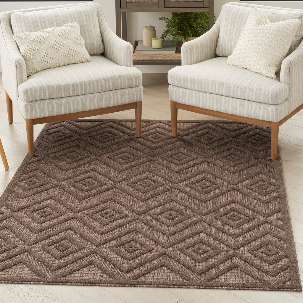 nourison versatile nrv01 brown rug