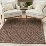 nourison versatile nrv01 brown rug
