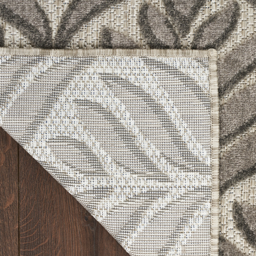 nourison aloha alh35 charcoal rug
