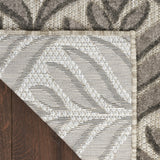 nourison aloha alh35 charcoal rug