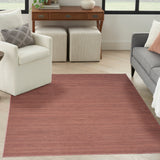 nourison washable essentials wae01 mocha rug