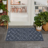 nourison versatile nrv01 navy blue rug
