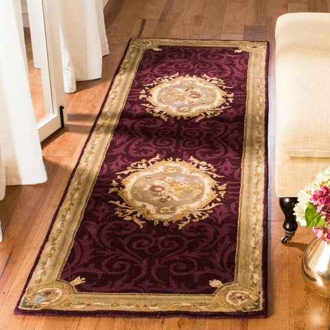 safavieh clearance empire em414a dark red rug