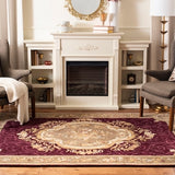 safavieh clearance empire em414a dark red rug