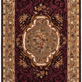 safavieh clearance empire em414a dark red rug