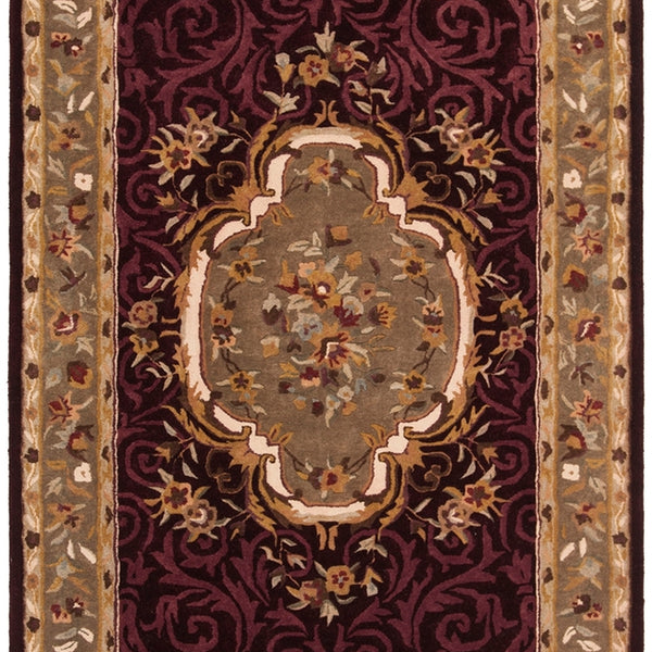 safavieh clearance empire em414a dark red rug