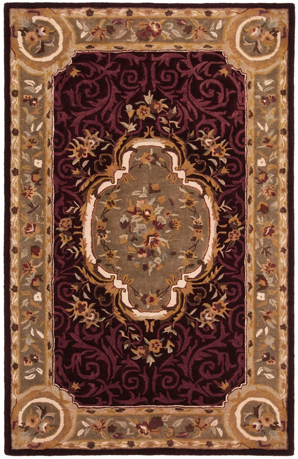 safavieh clearance empire em414a dark red rug