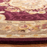 safavieh clearance empire em414a dark red rug