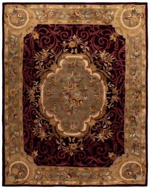 safavieh clearance empire em414a dark red rug