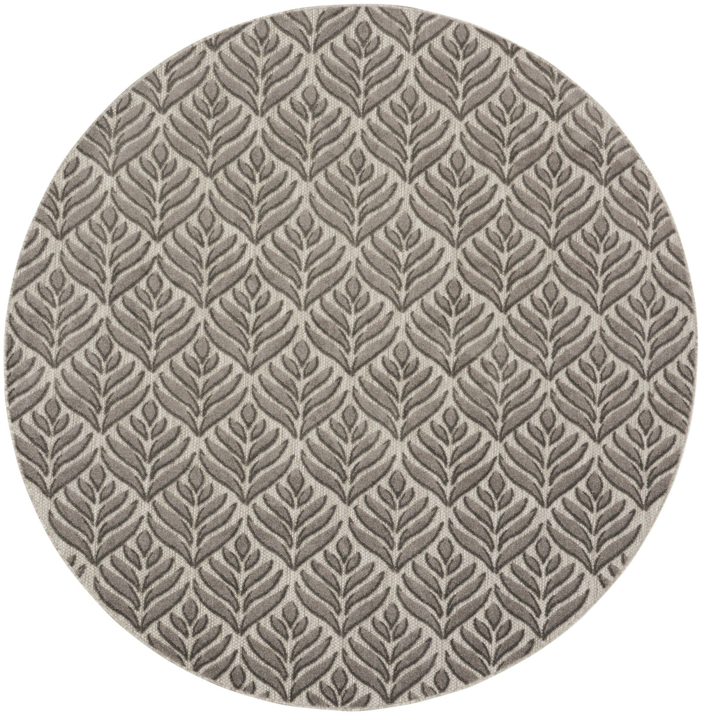 nourison aloha alh35 charcoal rug