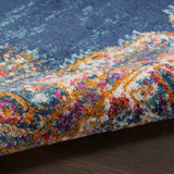 nourison passion psn03 navy rug