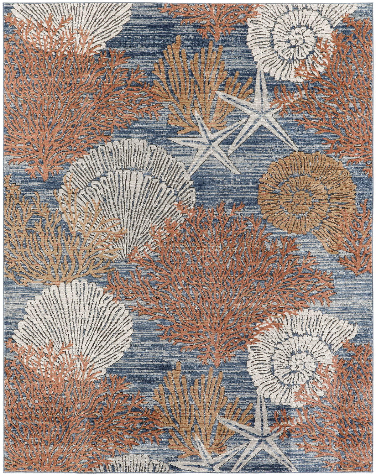 nourison seaside sds04 blue multicolor rug