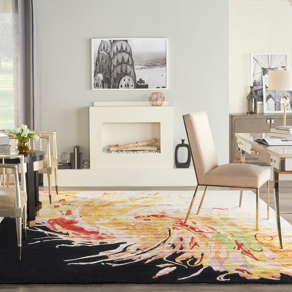nourison prismatic prs21 multicolor rug