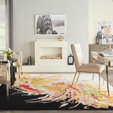 nourison prismatic prs21 multicolor rug