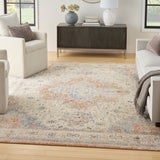 nourison nourison essentials persian nre07 beige blue rug