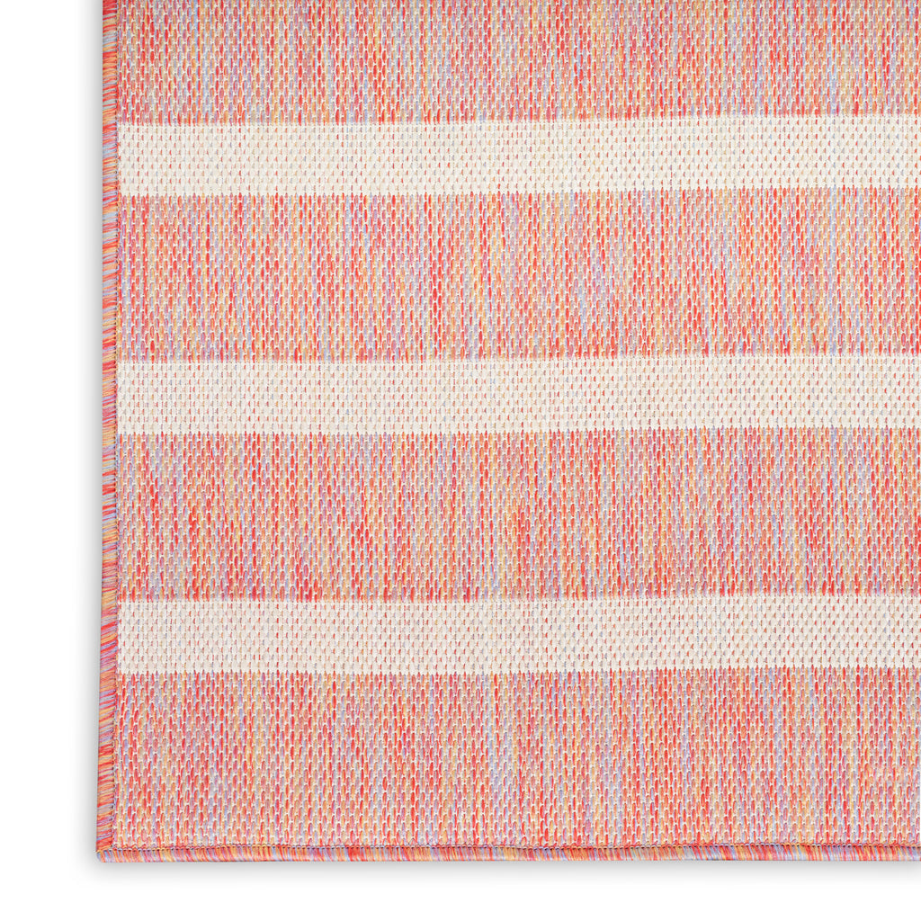 nourison positano pos03 rainbow ivory rug