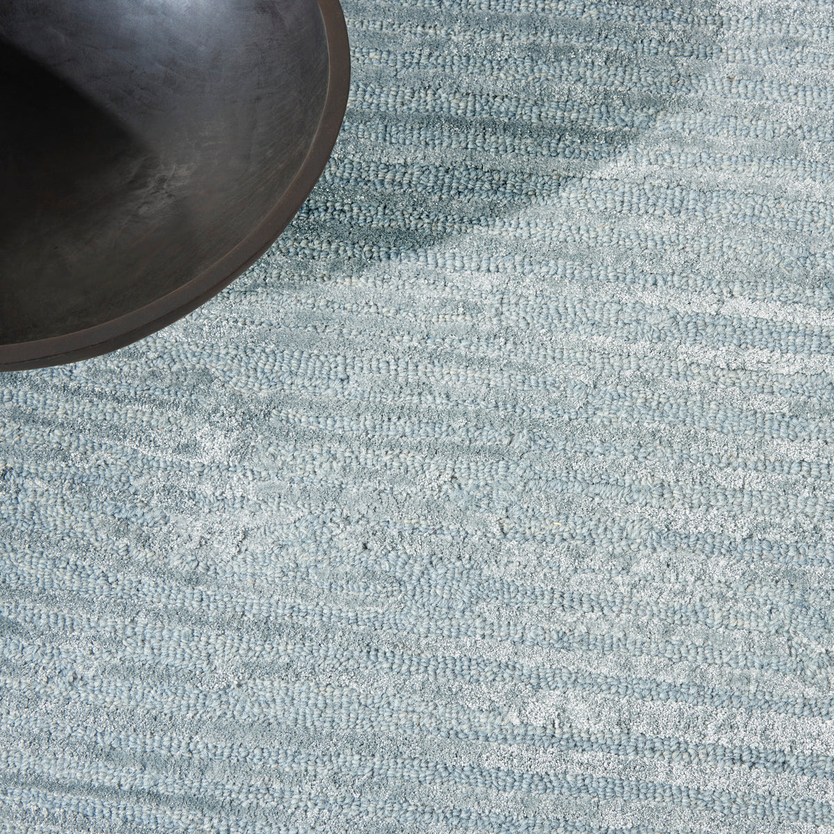nourison ck010 linear lnr01 light blue rug