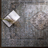 Hauteloom Enlow ENLO Beige Machine Made Polyester Rug