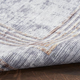 nourison daydream ddr03 silver rug