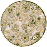 nourison aloha alh17 ivory green rug