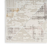 nourison glitz glz04 ivory multi rug
