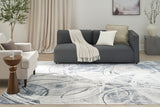 nourison astra machine washable asw14 silver blue rug
