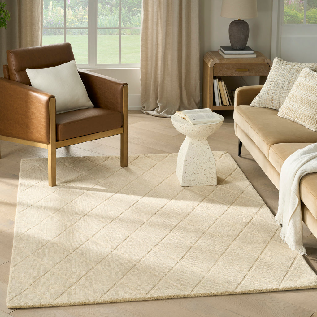 nourison wool haven woh01 ivory rug