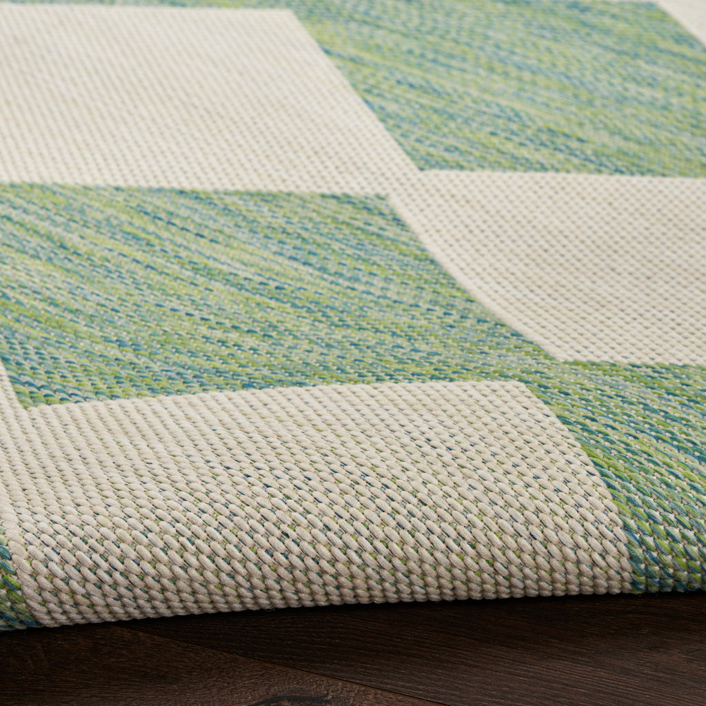 nourison positano pos04 blue green rug
