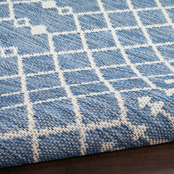 nourison positano pos02 navy blue rug