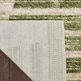 nourison astra machine washable asw03 ivory olive rug