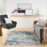 nourison passion psn36 ivory teal rug