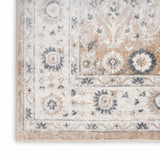 nourison astra machine washable asw16 silver taupe rug